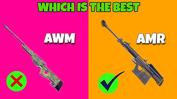 AWM VS LYNX AMR COMPARISON | WHICH IS THE BEST SNIPER BGMI/PUBG | NEW LYNX AMR WEAPON| BGMI | PUBG