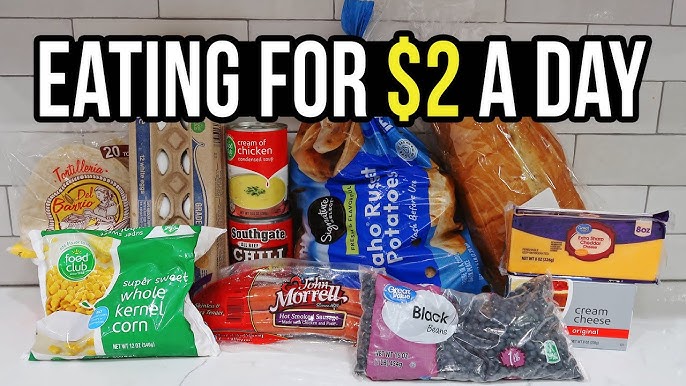 How to Eat Cheap (Under $1 a Day - no joke!)
