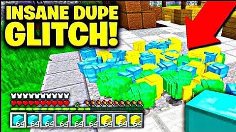 *After Patch* Easiest *Any item* Duplication glitch on Minecraft *EASY* Minecraft Duplication Glitch