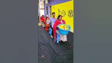 multi colour ping pong ball 10,000 challenge #shorts