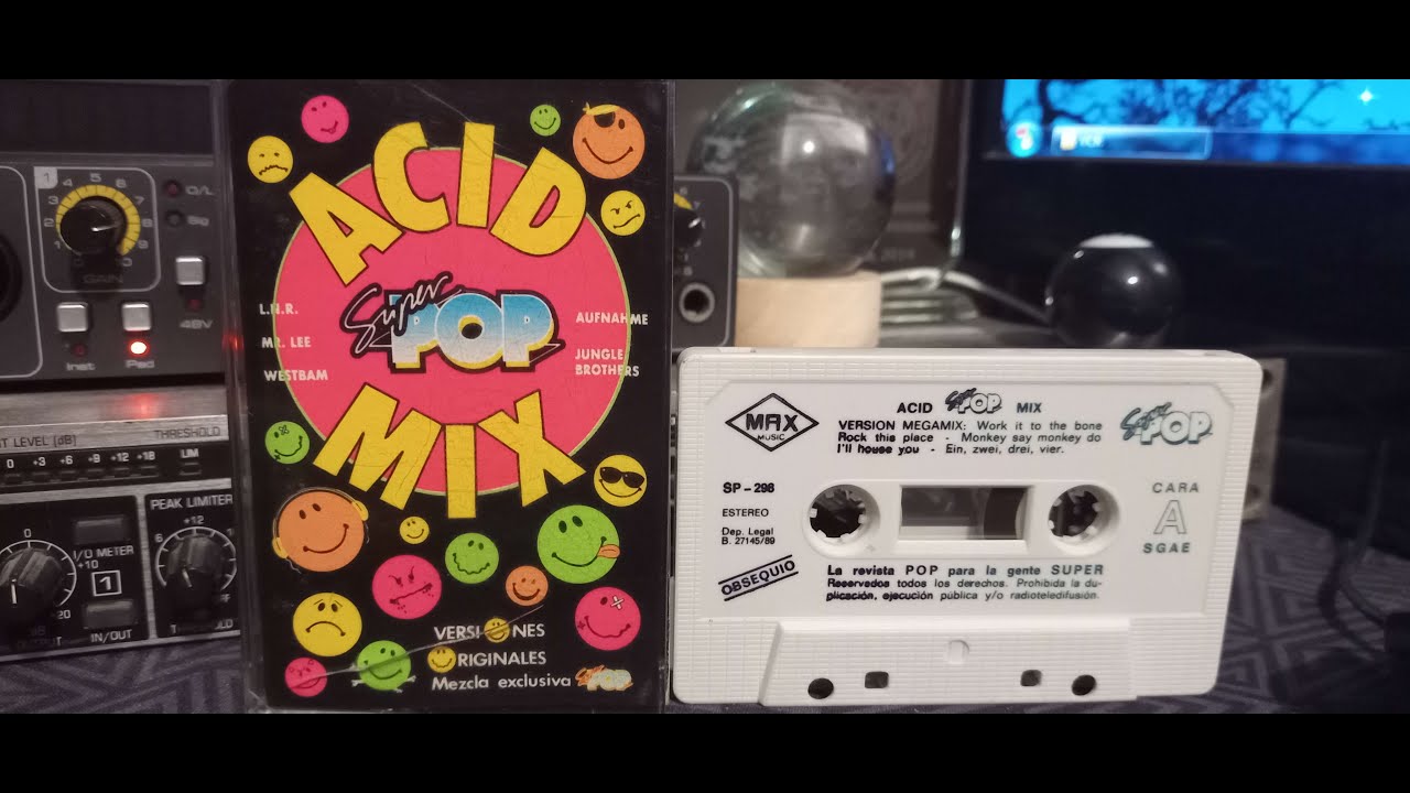 HISTORIA DEL MEGAMIX : ACID MIX (Versión Super Pop / Full Megamix /  1989) HQ