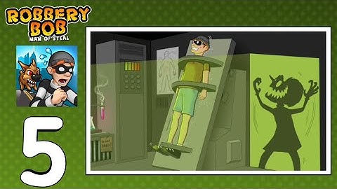 Robbery Bob - Gameplay Walkthrough part 5  - chapter 3 -  secret lab 🧪 (Android, iOS)