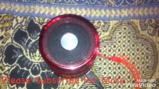Mini Bluetooth Speaker WS-887BT (Review)