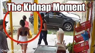 The Kidnap Moment Caught on Camera. #kidnap #crime