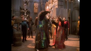 The Klingon Festival of Kot'baval (TNG: Firstborn)