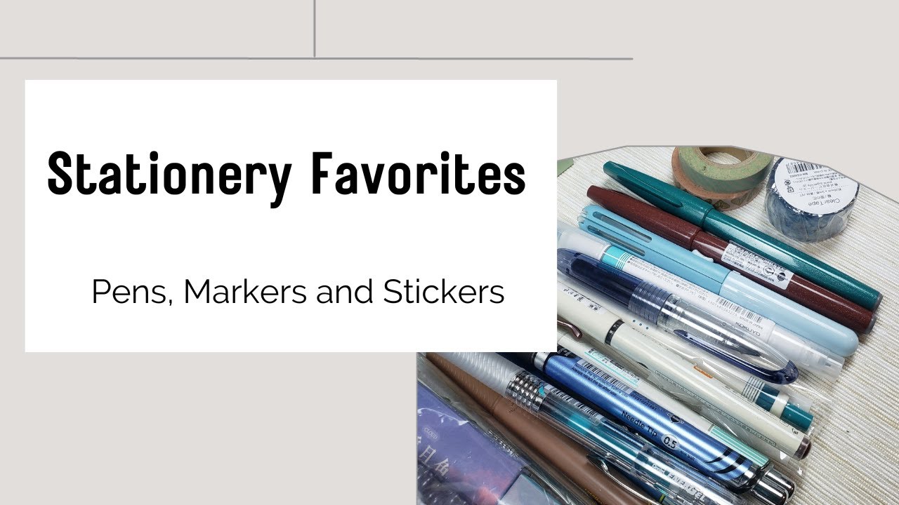 Which Fineliner is the Best?!  STATIONERY SHOWDOWN 