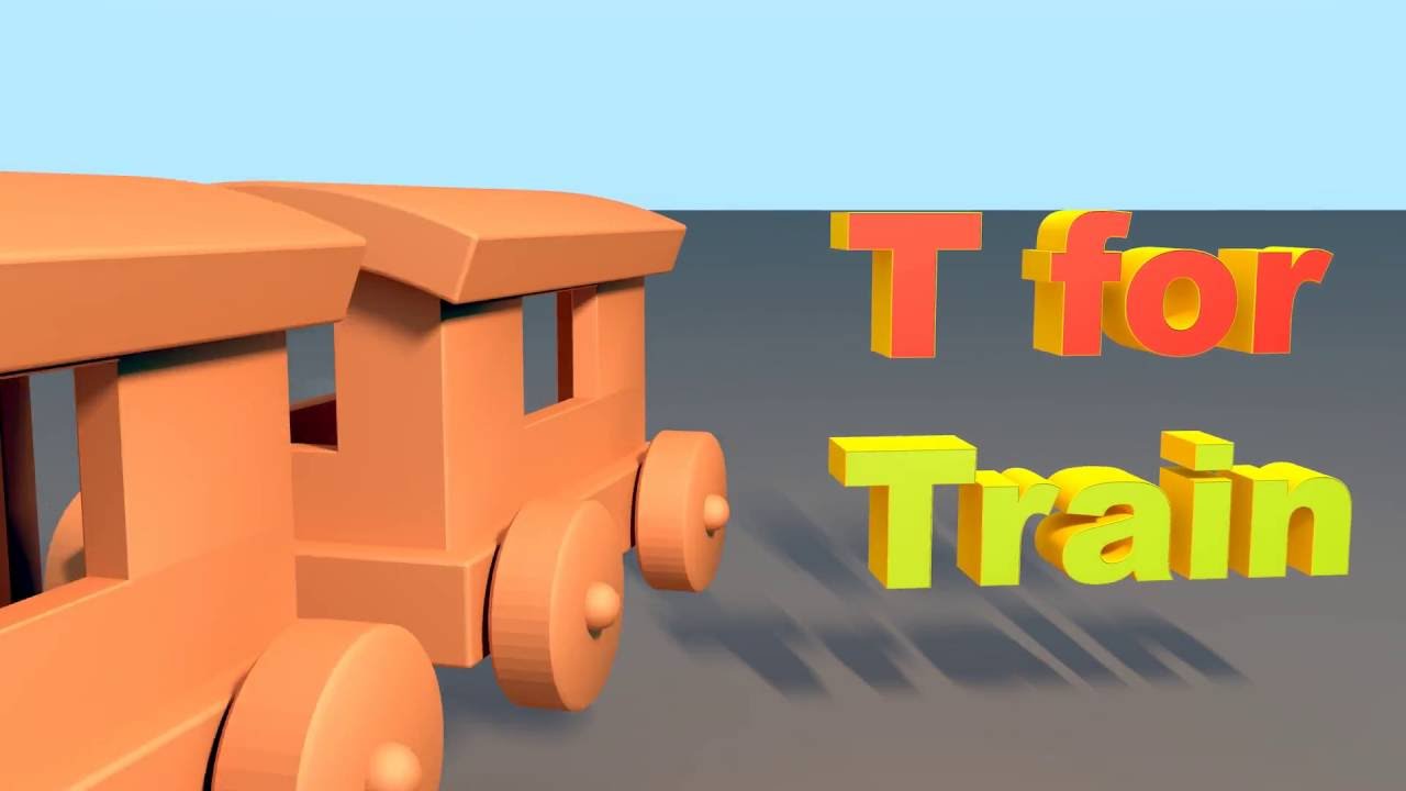 Alphabet T | ABC Song | Alphabet Songs | ABCD Songs for Children - 3D ...