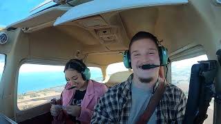 Crazy wonderful airplane proposal❤