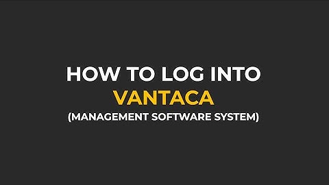VANTACA LOGIN - TUTORIAL