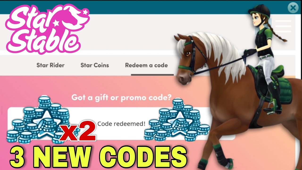 STAR STABLE CODES APRIL 2022 NEW STAR STABLE CODES 2022 STAR COINS