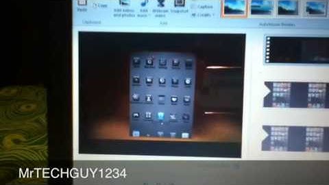 Windows live movie maker trim tool