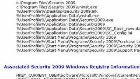 Step By Step How To Remove Security 2009