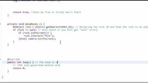 Rarebot Scripting Tutorial #3 - Writing the Script