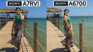 Sony A7RVI Vs Sony A6700 Camera Test Comparison 
