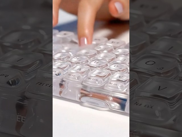 말랑사각 여러재질 키보드 타건 #aiasmr #asmr #visualtingle #oddlysatisfying #keyboard