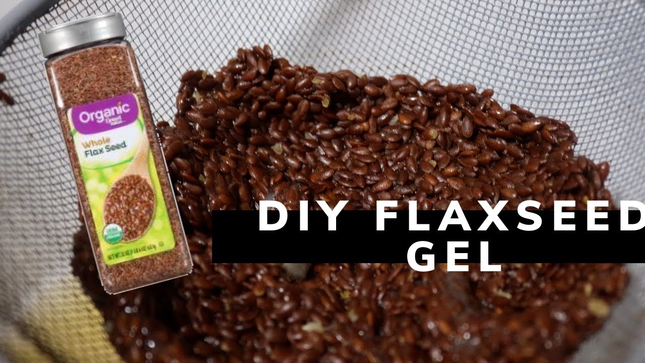 DIY Flaxseed Gel 4C Hair Paaai YouTube
