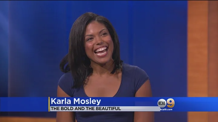 'Bold And The Beautiful' Actress Karla Mosley Sing...