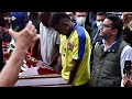 El emotivo sepelio de Freddy Rincón, el 'Coloso' del fútbol colombiano en Cali