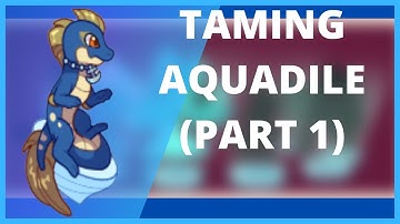 Prodigy: New Mythical Epic Aquadile Released (Part 1 of Taming it)