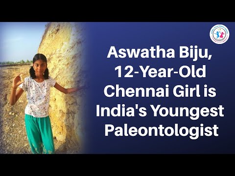 Aswatha Biju — 13-Year-Old Fossil Hunter is India's Youngest Paleontologist: Aswatha Biju