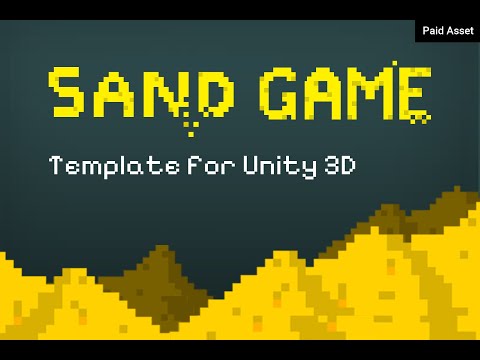 PAID ASSET: How to make a falling sand game in Unity