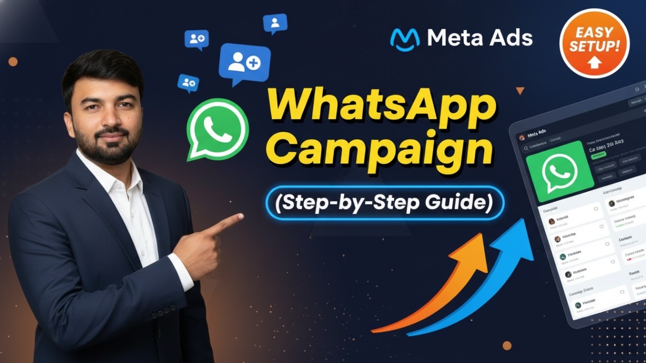 How to Run a WhatsApp Campaign on Meta Ads (Step-by-Step Guide) - YouTube