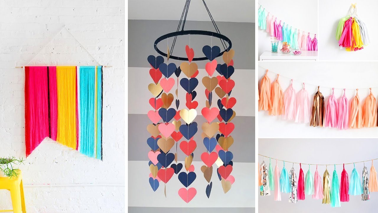 DIY Room Decor! 17 DIY Room Decorating Ideas for Teenagers 2019 ...