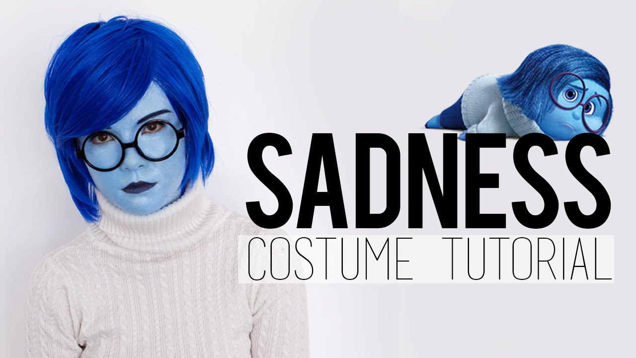 Inside Out Sadness Halloween Costume Tutorial YouTube