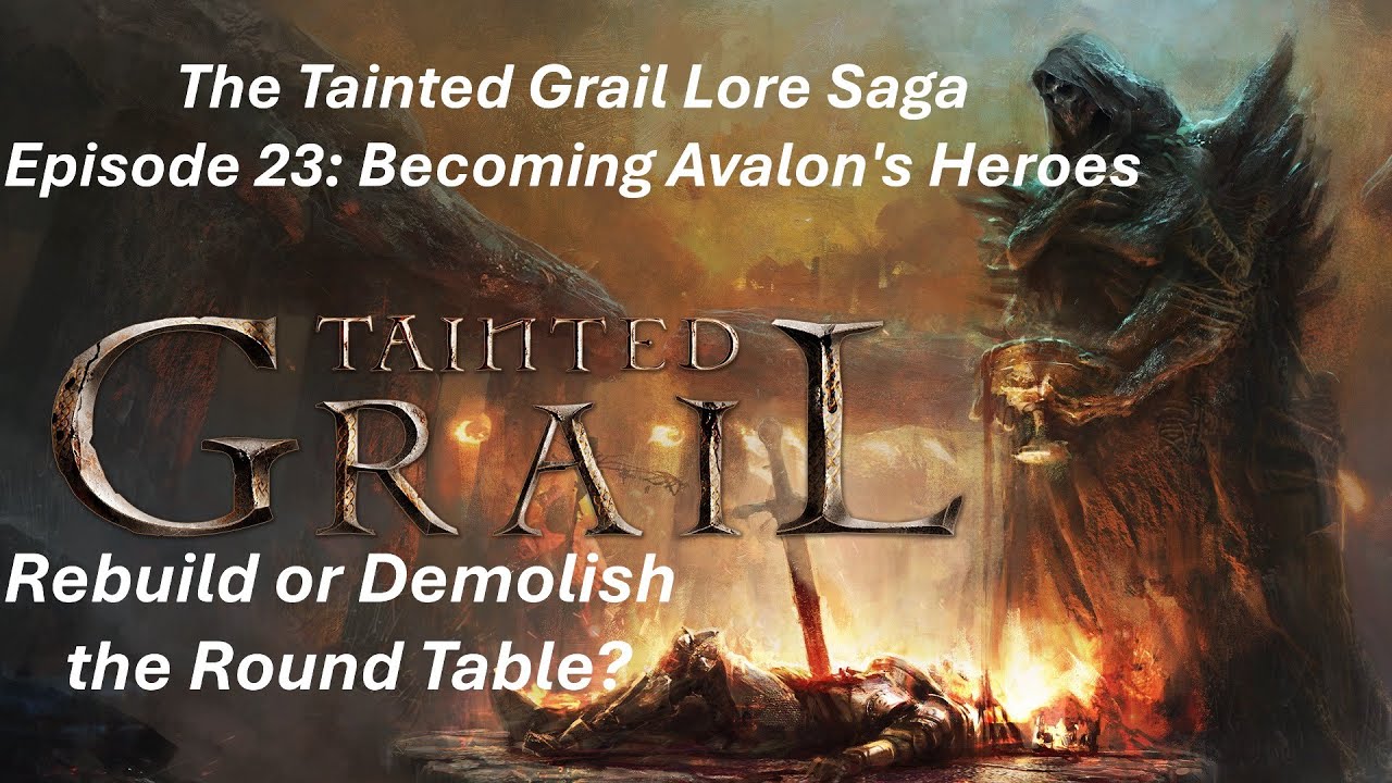 Сага о запятнанном Граале. Часть 23: Рыцари Круглого стола. Падение Авалона. Подробное исследование