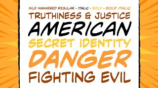 Mild Mannered Font Free Download screenshot 4