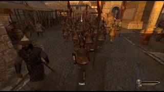 Town Cermonies mod: military parade in town