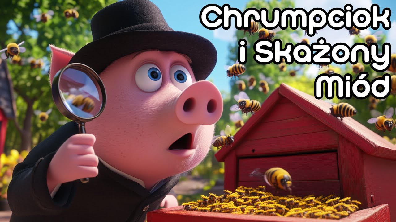 Detektyw Chrumpciok i Skażony Miód 🍯 | Bajka słuchowisko dla dzieci 🌙