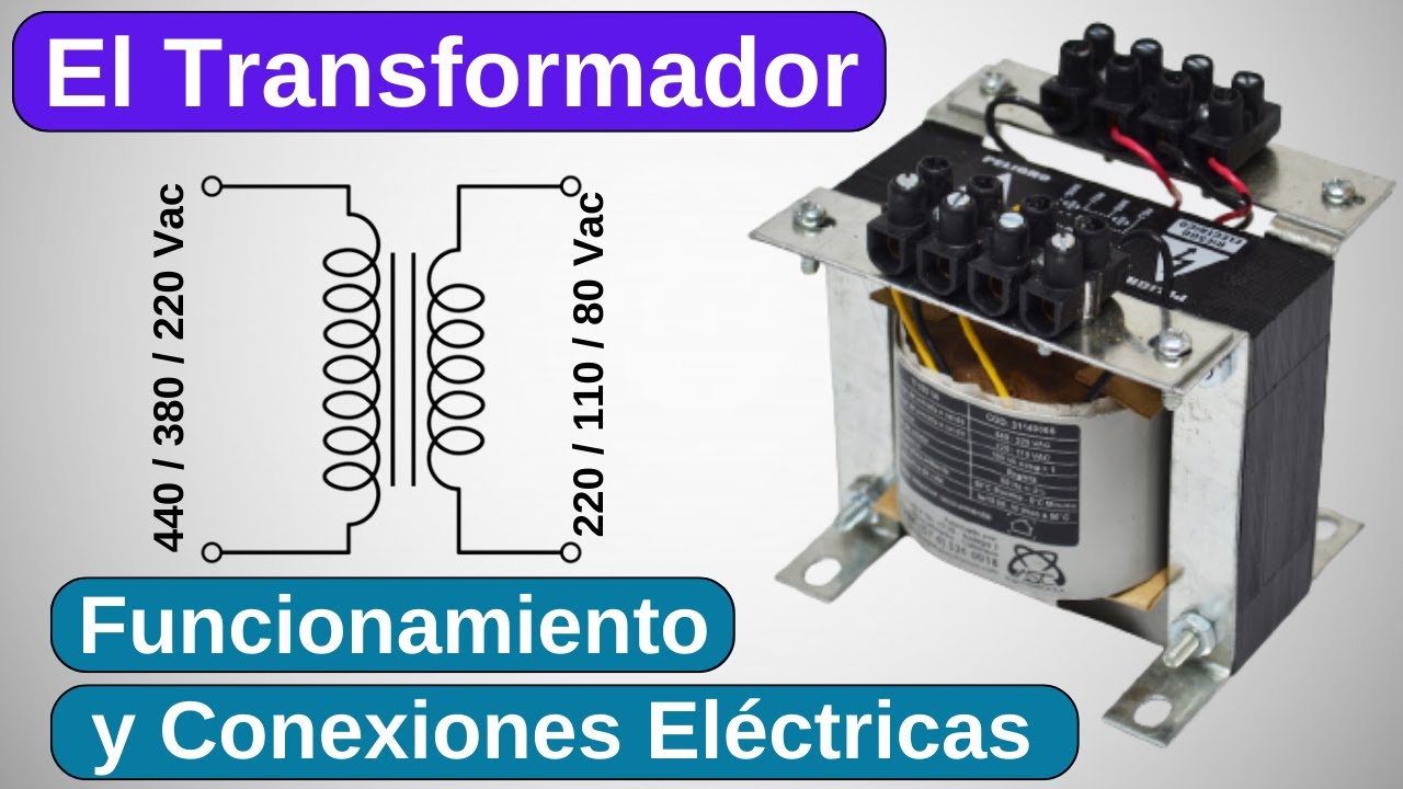 ⚡Transformador Eléctrico: QUE ES? Como funciona? Conexiones