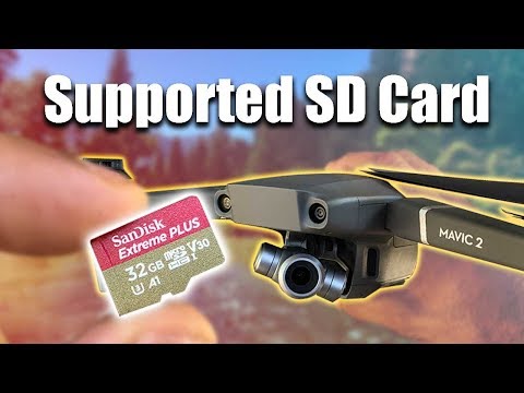 Mavic 2 Pro & Zoom recommended SD Card