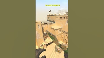 Palace Retake Smoke From Kitchen Mirage CS2 #shorts