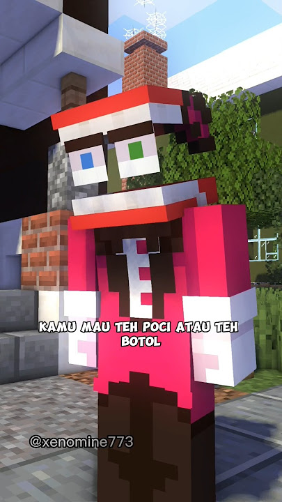 Mau teh poci atau teh botol. Aku mau THR (Part 2) - Jax dan Caine #minecraft #comedy