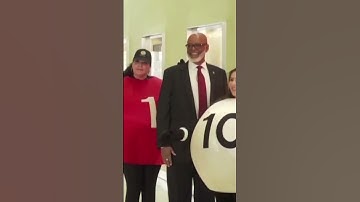 Mỹ công bố tên của người trúng độc đắc Powerball Jackpot 2,04 tỷ USD #shorts