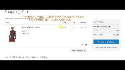Magento 2 Extensions - Add Free Products from Cart Page using Auto-Add options - by MageDock.com