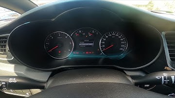 How to Navigate Through the Speedometer Display Kia Carens IV ( 2013 – 2018 )
