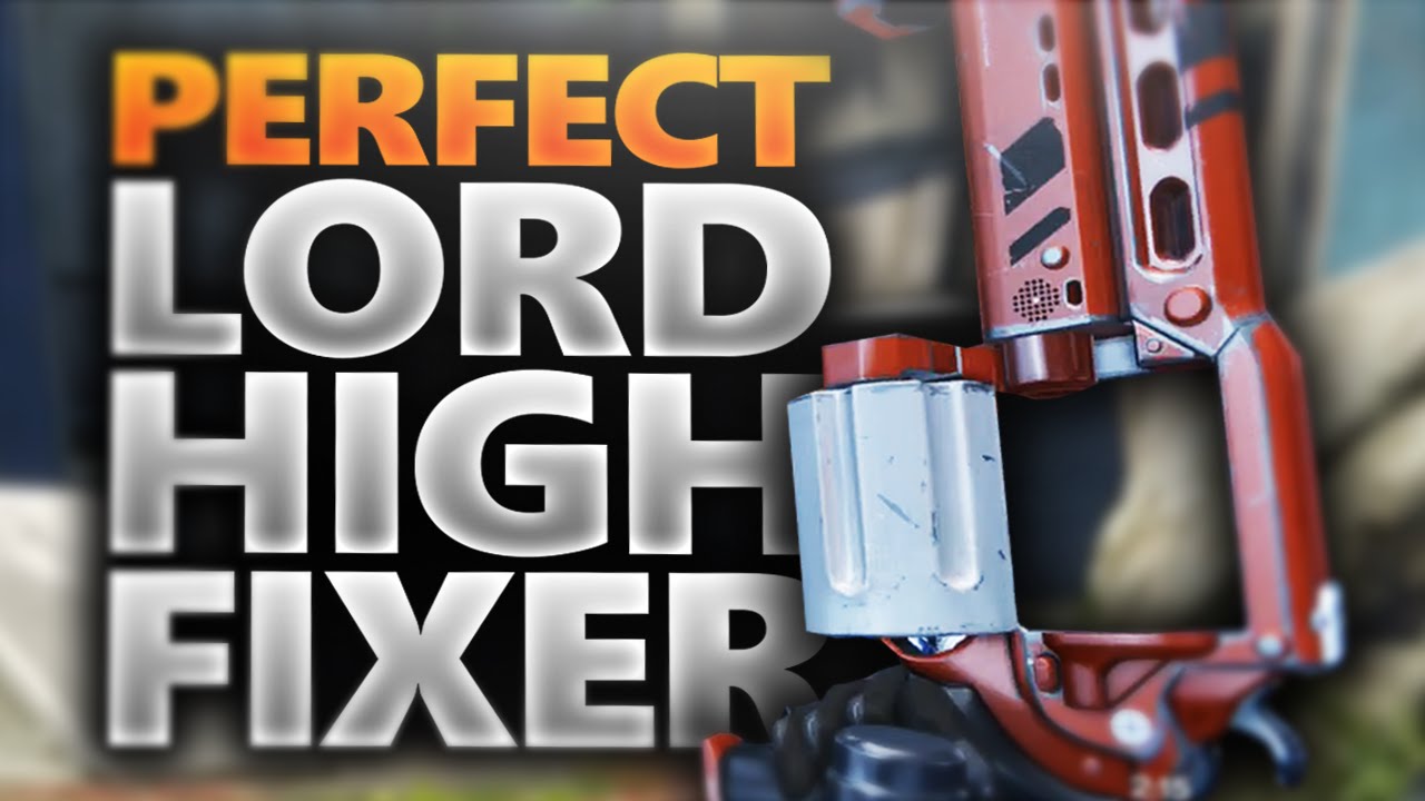 Destiny - MY "PERFECT" LORD HIGH FIXER! (Funny Live Crucible)