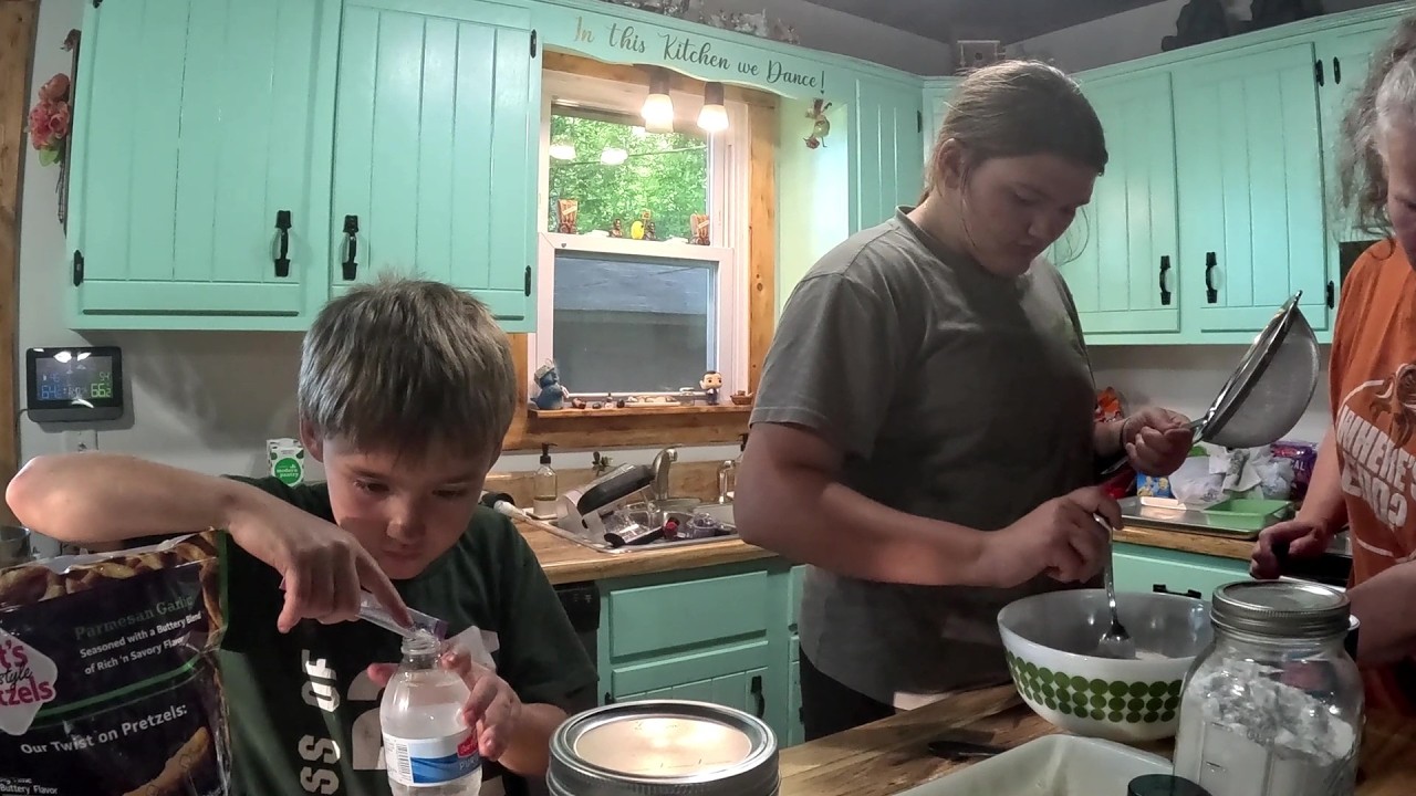 Aubree's Adventure Into Making Zucchini Bread Pt 5 The video we actually start mixing ingredients