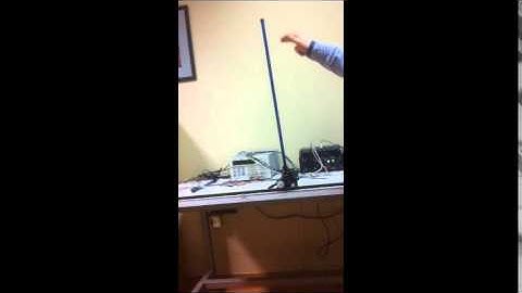 Quanser Setup Inverted Pendulum Experiment 2: Impulse Signal Input