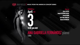 MUSIC FROM THE AMERICAS | UNM | Ana Gabriela Fernández, piano | Mario Lavista at 80, In Memoriam screenshot 4