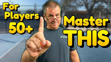 One Shot to Rule Them All for Senior Players | From a 50+ Pickleball Coach