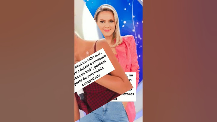 Apresentadora Eliana vai mesmo sair do SBT para a Globo? #shorts #elianasbt #shortsyoutube