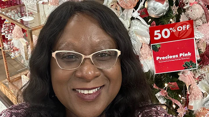 Christmas decorations at my local Boscovs store in Reading, PA