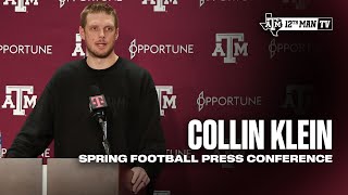 Spring Preview Press Conference: Collin Klein