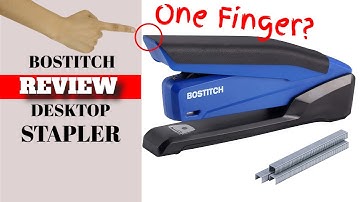 ✅Bostitch Office InPower Spring-Powered Desktop Stapler Review #stapler #review #bostitch