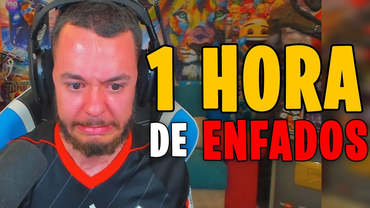 🤬 1 HORA de MEJORES ENFADOS de TheGrefg 😂