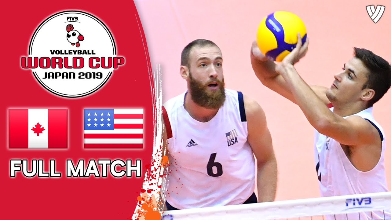 Canada 🆚 USA - Full Match Mens Volleyball World Cup 2019